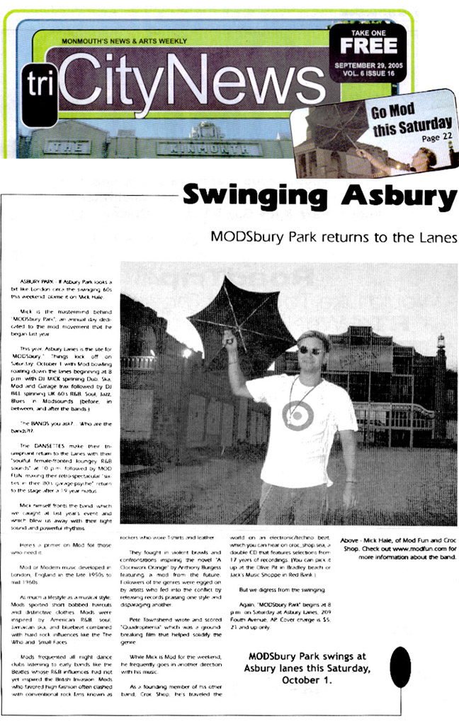 Click 4 TriCity  9/2005 Article